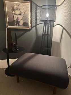 Mid Century Modern Large Ottoman Bench / Coffee Table