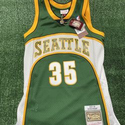 Brand New With Tags Kevin Durant Seattle SuperSonics Mitchell & Ness Hardwood Classic Jersey size M