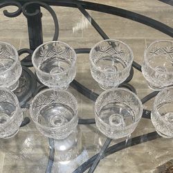 Dublin Clear Tasters- 8 Pc Set- Like New 