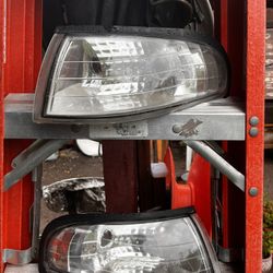 94-98 Mustang Clear Side Headlights 