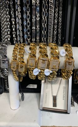 Miami Cuban Bracelets 8mm - 18mm wide