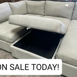 Modular Sectional Couch Sofa With Ottoman 