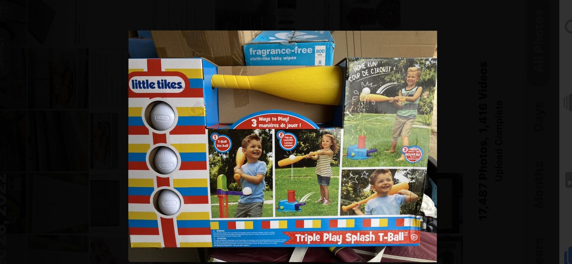 Little Tikes Triple Play Splash T-Ball