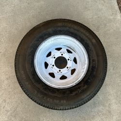 Trailer spare tire