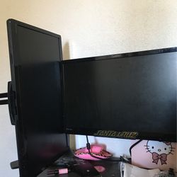 Dual Planar 60hz Monitors 