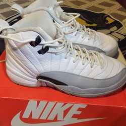 Nike Air Jordan 12 Retro 'Wolf Grey' Size 6.5Y