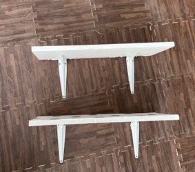 Wood Shelves And hardware