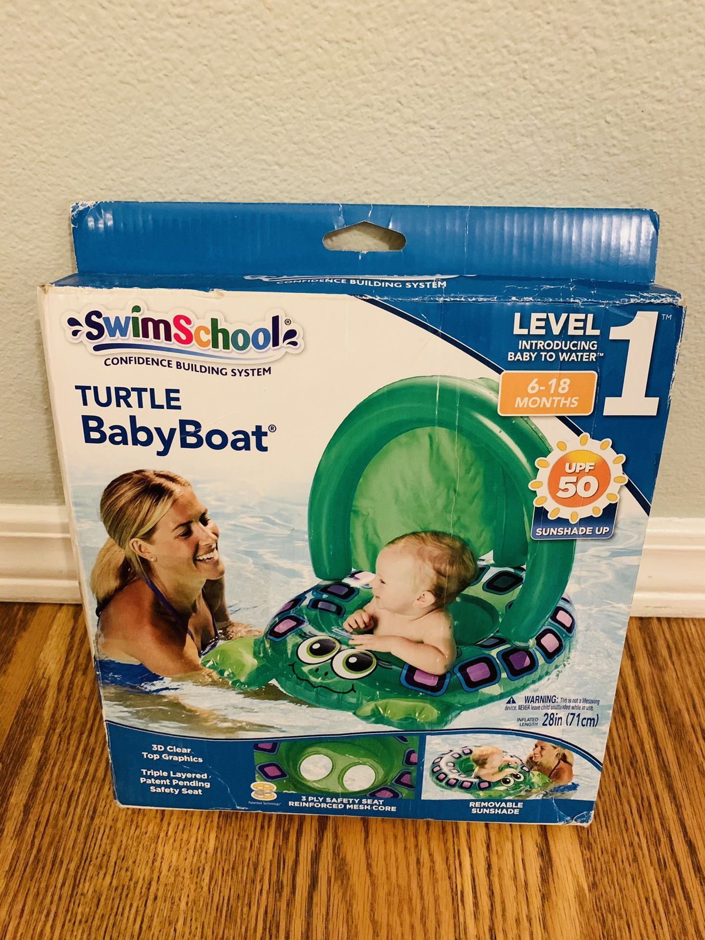 Baby Swimming Turtle Float