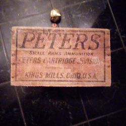 PETTERS SMALL ARMS AMMUNITION PETTERS CARRTRDGE DIVISION REMING ARMS .INC. KINGS MILLS OHIO.,  USA