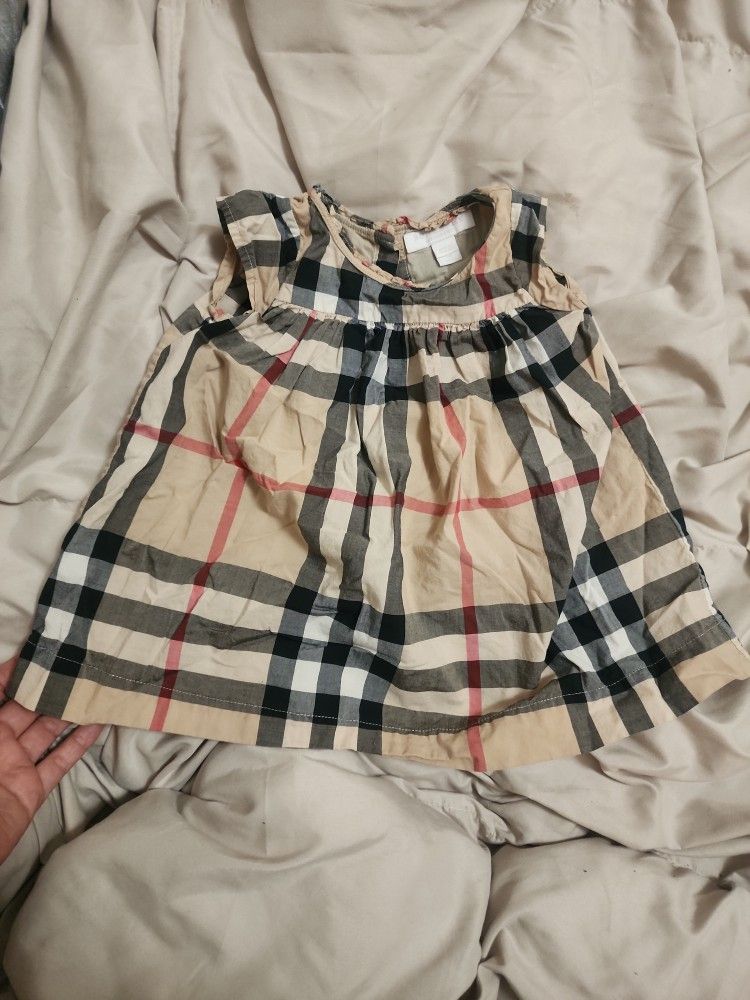 Burberry Girls Dress Size 9m