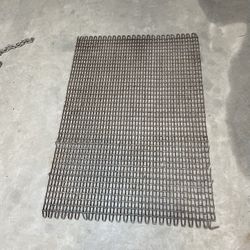 Vintage All Metal Floor Mat 30” By 40”