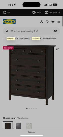 IKEA Drawer Chest, Dresser Brown