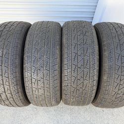 4 Advanta Tires 235/55/20