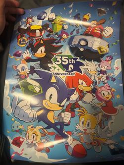 Sonic 35th Anniversary Poster
