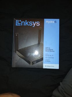 Wifi Router (Linksys Hydra 6)