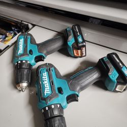 Makita Drill 12v  With Battery $50 For Each One ""No Charger 