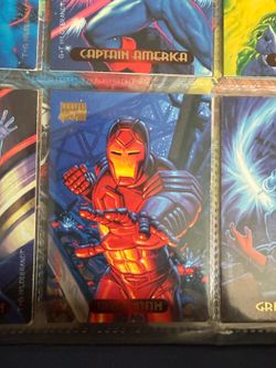 1994 Marvel Masterpieces Iron Man # 56 Gold Foil MINT Condition