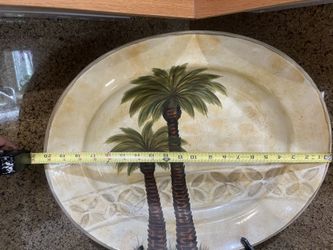 Vase And Serving Platter