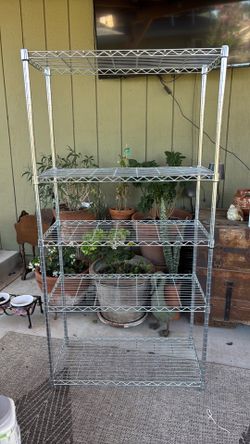 Metal shelf