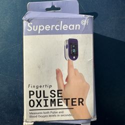 Superclean Fingertip Pulse Oximeter