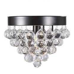 Semi Flush Mount Chandelier 