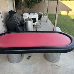 8 Foot Custom Poker Table