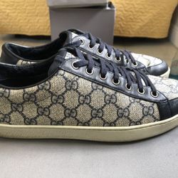 Gucci belt and sneakers