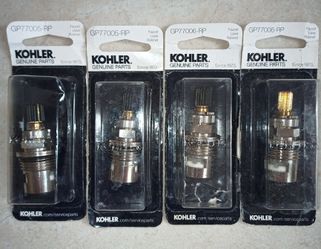 Kohler GP77005-RP and GP77006-RP Faucet Valve Cartridges Genuine