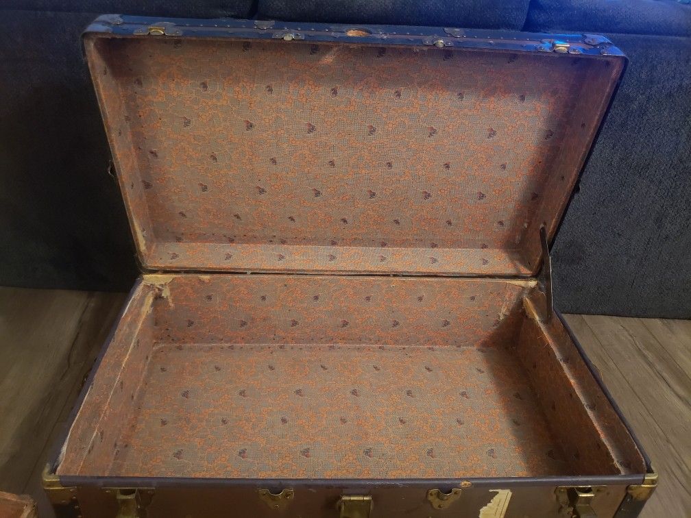 Antique Steamer Trunk – Reuse Depot, Inc.