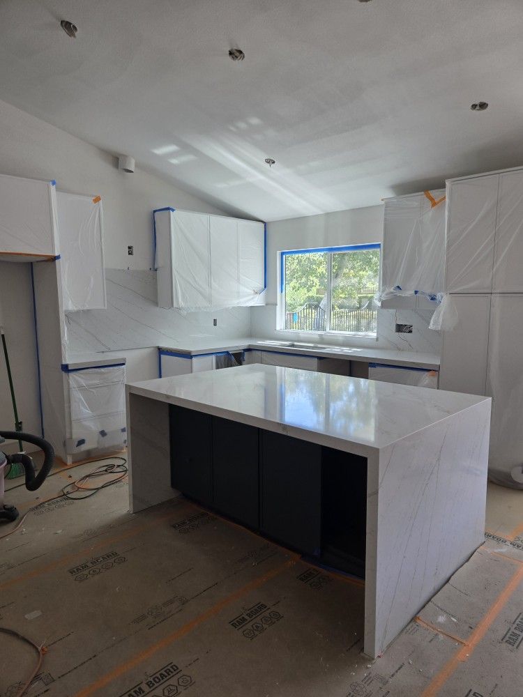 Kitchen Countertop Installation & Slab Fabrication