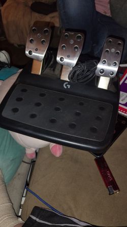 Logitech racing pedals for the computer