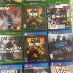 Xbox One And PS4 Games