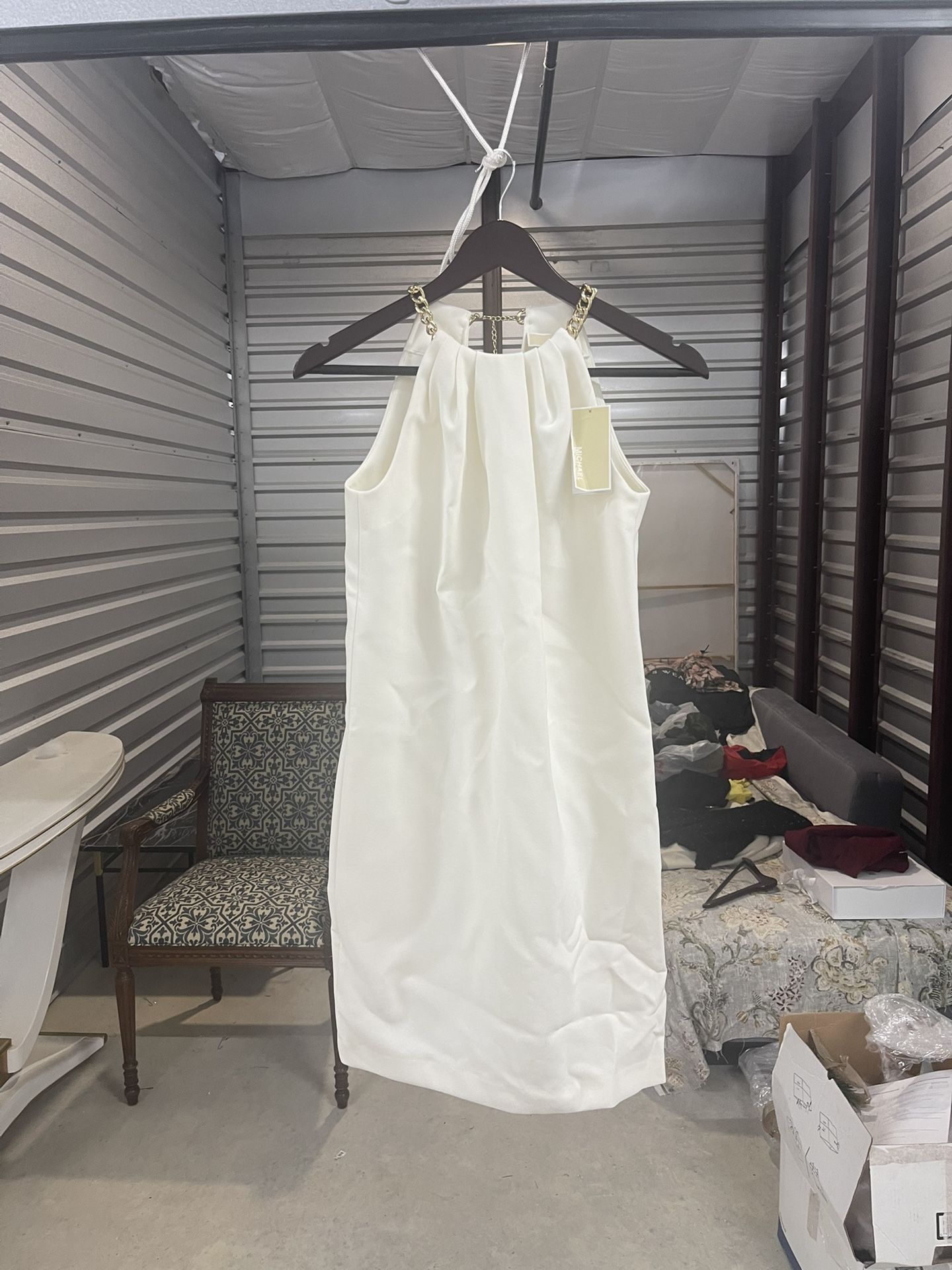 Michael Kors Womens Dress White Size 00 .Retail $175: Brand New With Tags