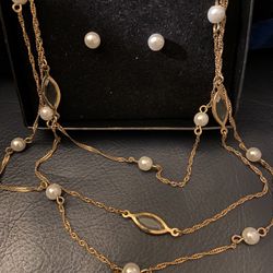 Necklace and Earrings