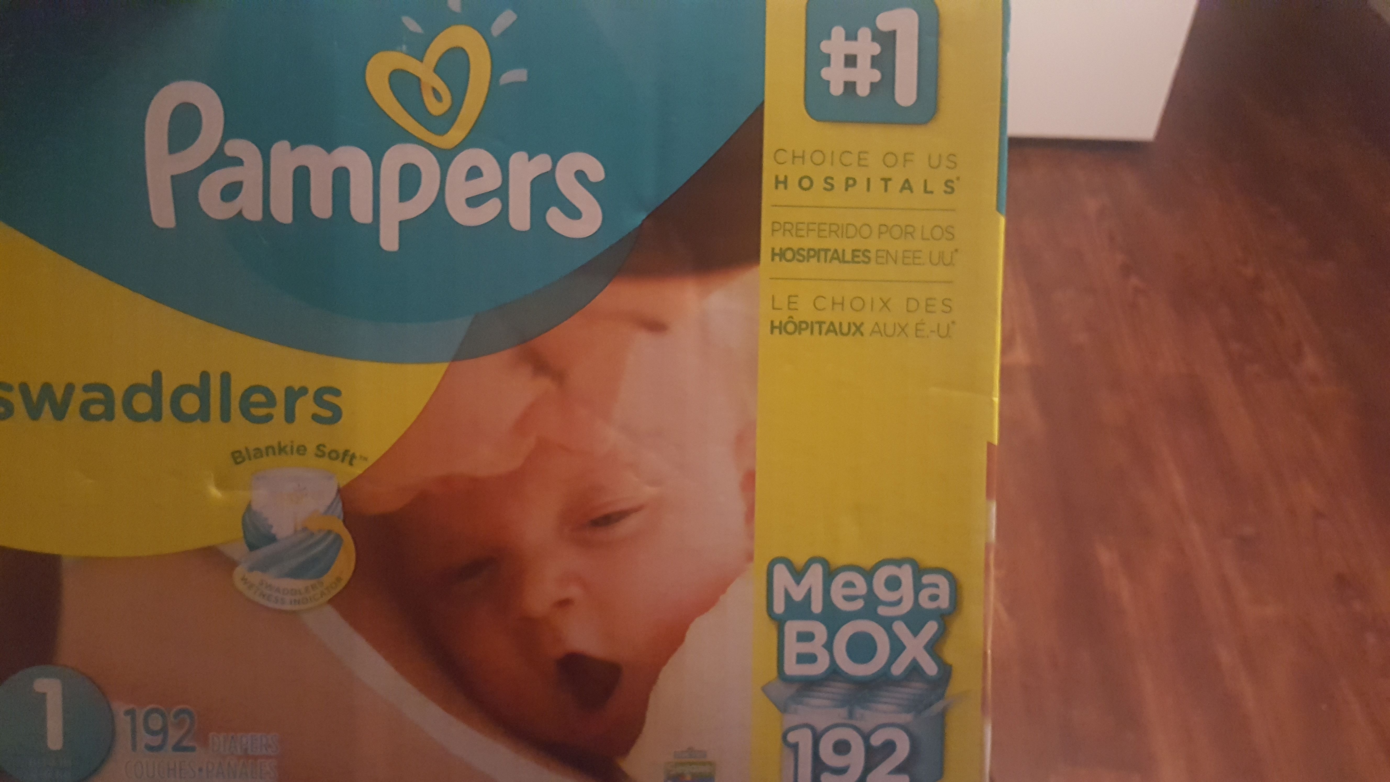 Pampers Swaddlers Mega Box 192