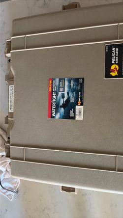 Pelican watertight Case