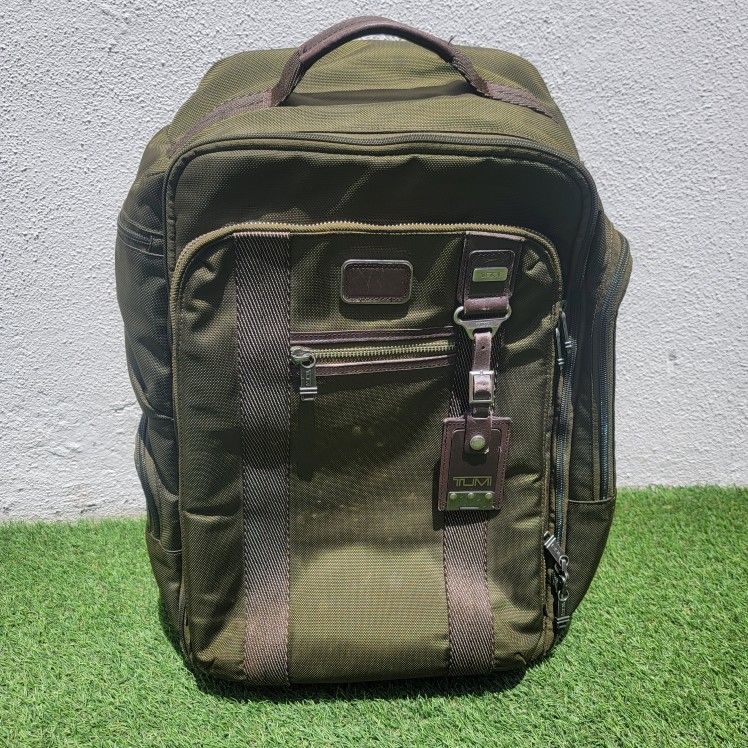 TUMI Alpha Bravo Men's Peterson Wheeled Backpack