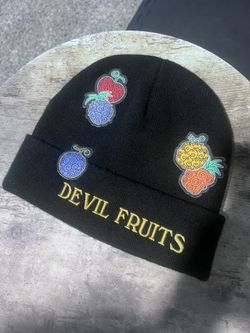 One Piece Devil Fruit Beanie Hat. 
