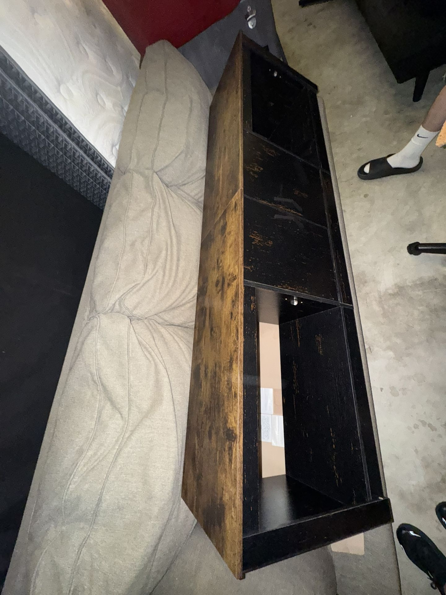 Entertainment Center (glass shelves & Led Not Pictured)