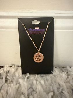 Marvel Comics Avengers Assemble Endgame Dual Pendant Necklace New MOC 2019