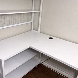 L shape desk