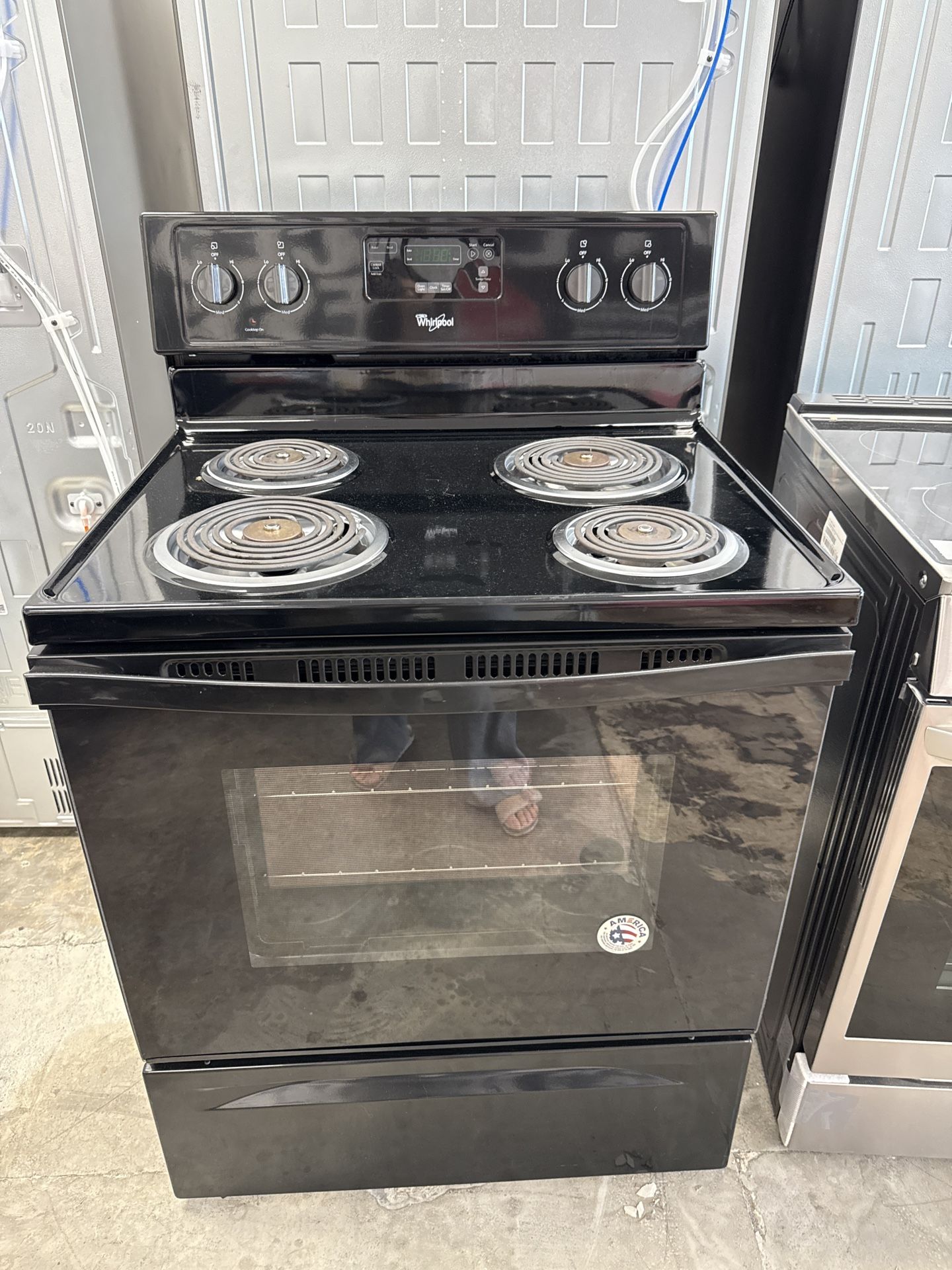 Unused Whirlpool Electric Range