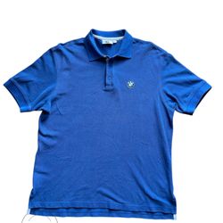 BMW Blue Polo Shirt Classic Design