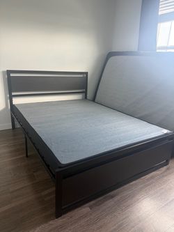 Black bed frame - full size