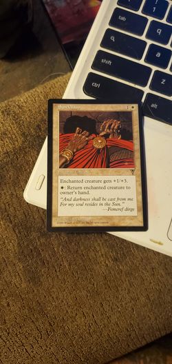 Sun clasp magic card