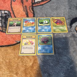 6 First Addition Cards. (Some Card Have Slight Damage)But Some In Good Condition