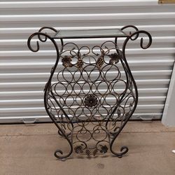 Iron Wine Rack