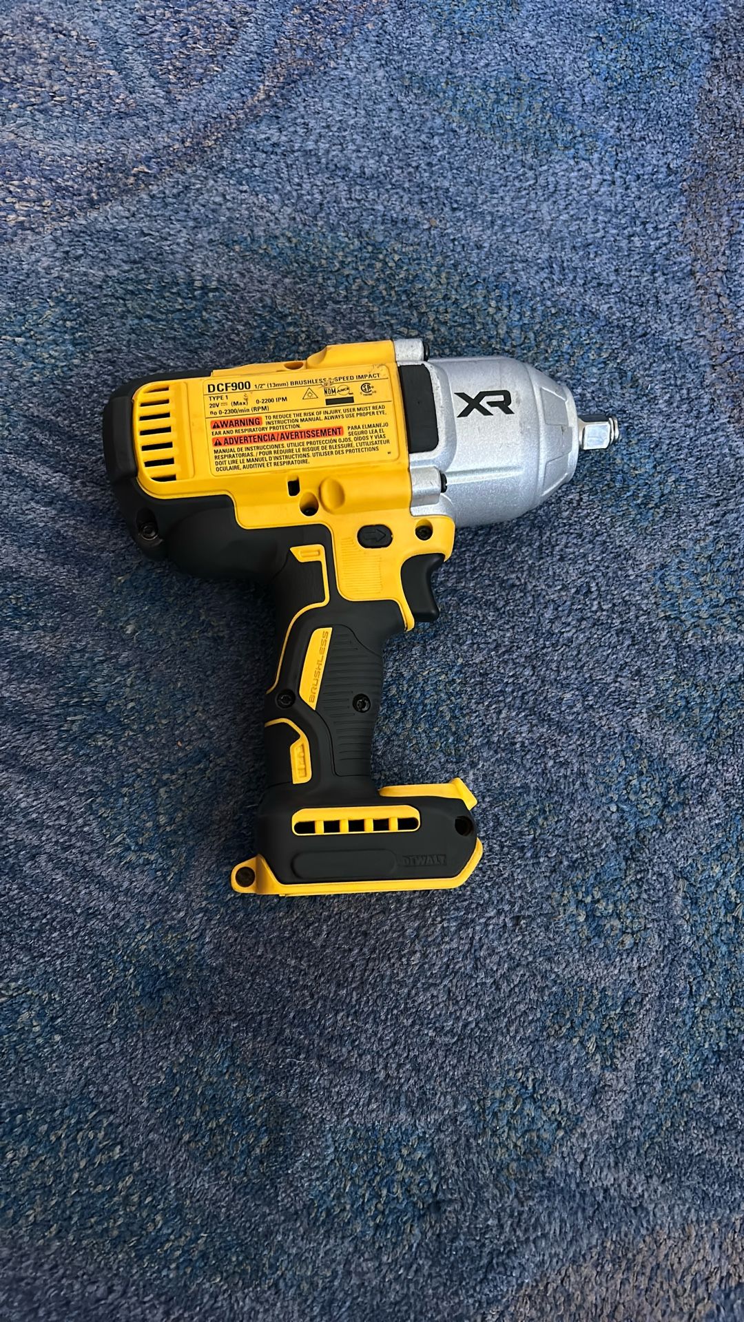 DEWALT20V MAX XR Cordless 1/​2 in.​ Impact Wrench (Tool Only)​