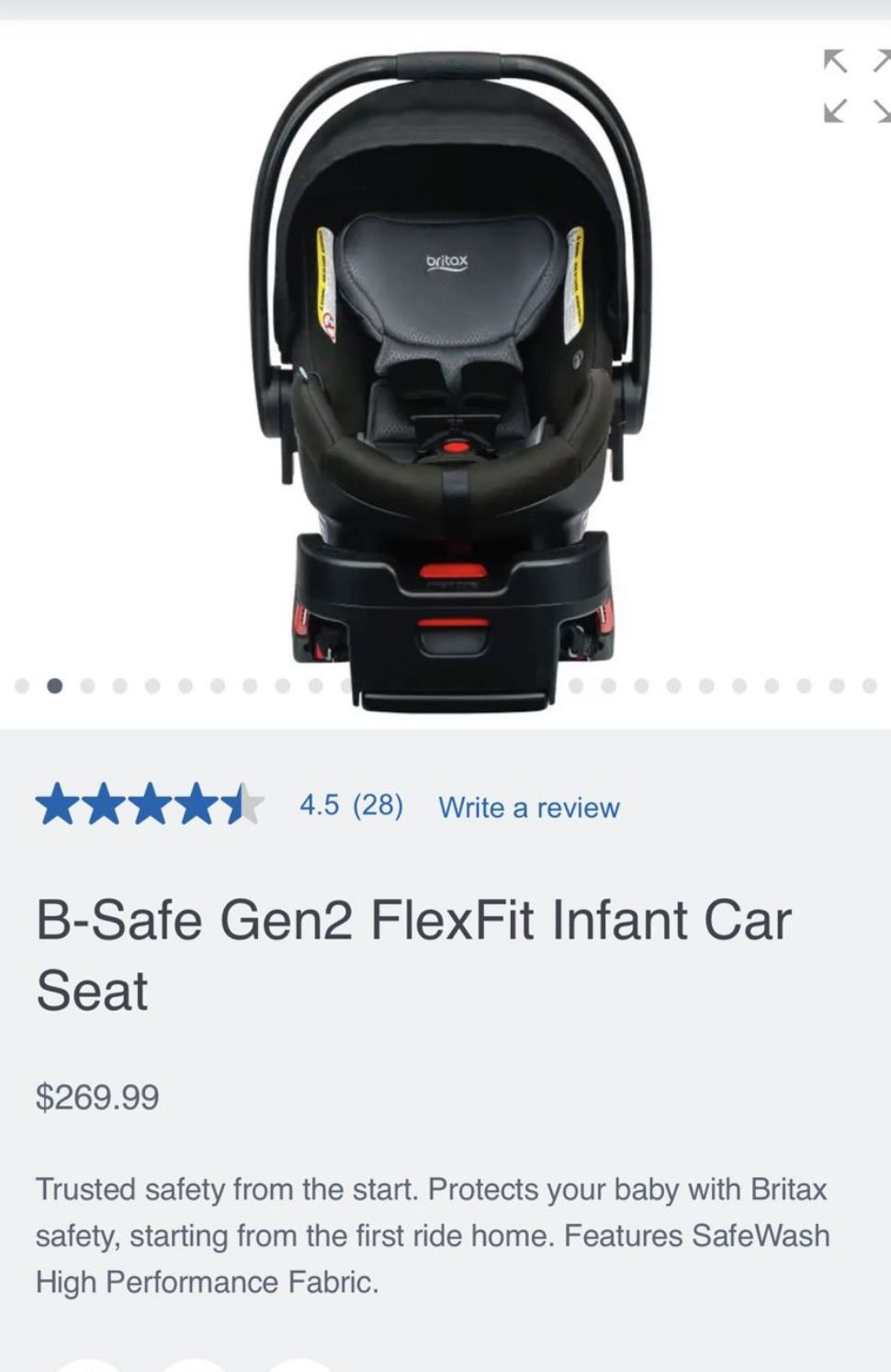 car seat infant evenflo Evenflo LiteMax NXT Infant Car Seat with SensorySoothe
