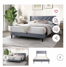 Queen Bed frame not including mattress
